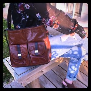 Tignanello genuine leather handbag